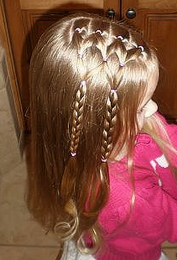 Косички для маленьких девочек с пошаговыми фото Косички для маленьких девочек с пошаговыми фото
